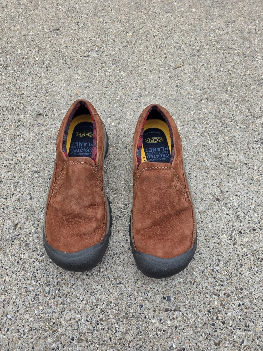 KEEN  Brown Slip-On Casual Shoe Women Size 10